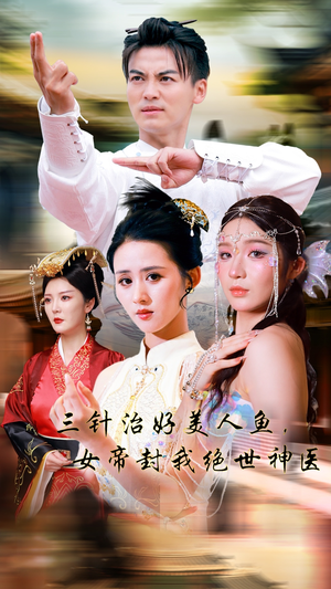 三针治好美人鱼,女帝封我绝世神医(61集) 三针治好美人鱼,女帝封我绝世神医(61集)短视频平台话题播放量破10亿